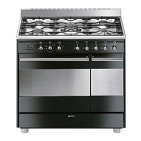 Smeg SCB92PNB Manuel