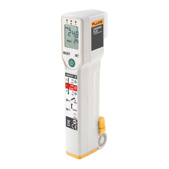 Fluke FoodPro Plus Mode D'emploi