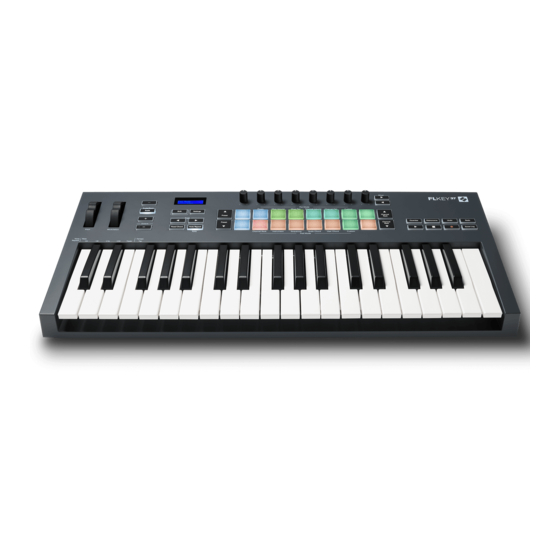 Novation FLKEY 37 Guide D'utilisation