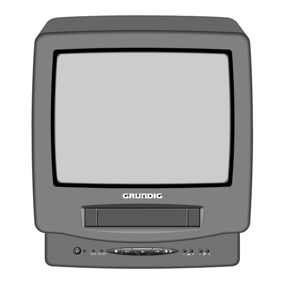 Grundig TVR 3710 FR Manuels