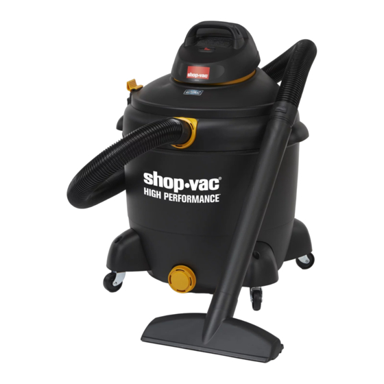 Shop-Vac QPL Serie Mode D'emploi