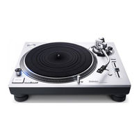 Technics SL-1200GR Mode D'emploi