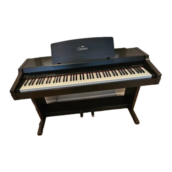 Yamaha Clavinova CLP-153SG Mode D'emploi