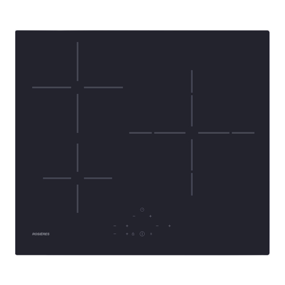 ROSIERES RDI63C3D/E1 Manuels