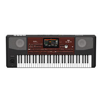 Korg Pa700 Guide De Prise En Main