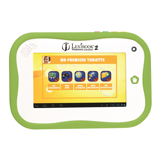 LEXIBOOK Junior 2 Mode D'emploi