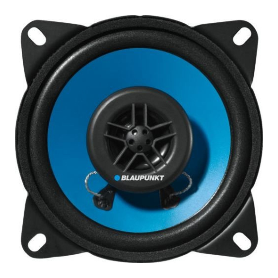 Blaupunkt IC 112 Mode D'emploi