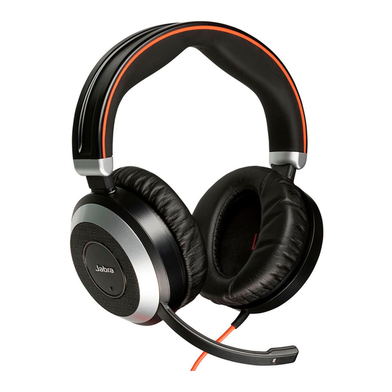 Jabra EVOLVE 80 Manuel Utilisateur