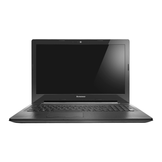 Lenovo G50-30 80G000XCFR Guide De L'utilisateur