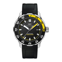 iwc AQUATIMER AUTOMATIC 2000 Mode D'emploi