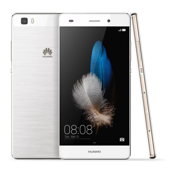 Huawei P8 Lite Mode D'emploi