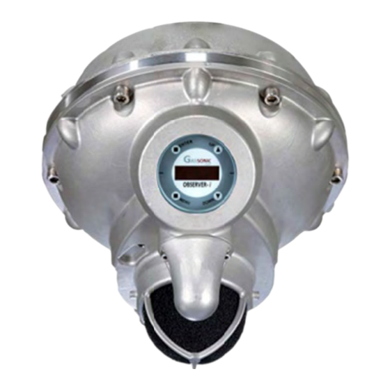 GASSONIC OBSERVER-i Manuel D'instructions