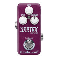 Tc Electronic Vortex Mini Flanger Mode D'emploi