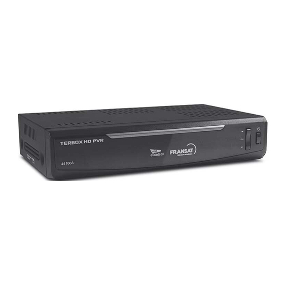 Metronic TERBOX HD PVR Mode D'emploi