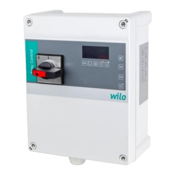 Wilo Easy Control MS-L 1x4kW Notice De Montage Et De Mise En Service