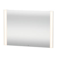 Duravit Licht und Spiegel LM 7867 Notice De Montage