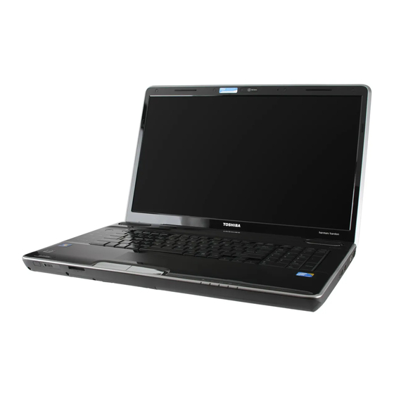 Toshiba Satellite P500 Manuel De L'utilisateur