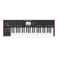 Behringer DEEPMIND 12 Mode D'emploi