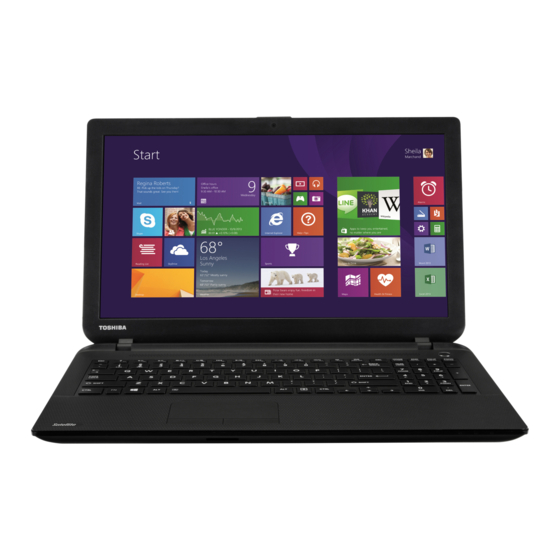 Toshiba C50t Manuel De L'utilisateur