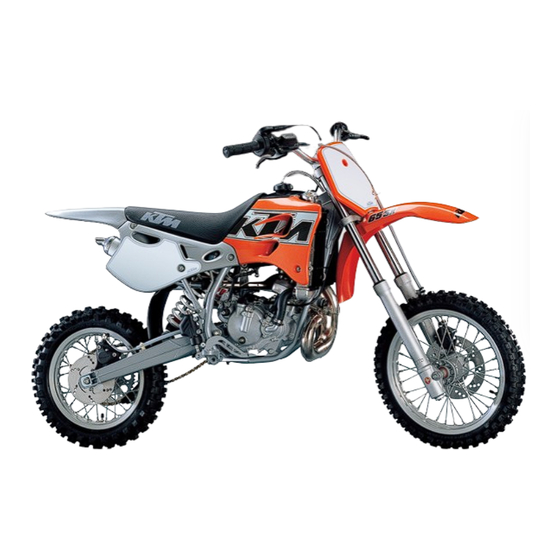 KTM 60 SX 2000 Manuel D'utilisation