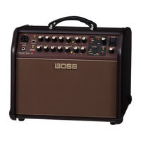 Roland Boss Acoustic Singer Pro ACS-PRO Mode D'emploi