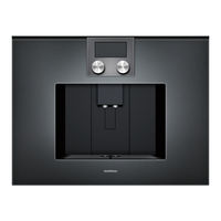 Gaggenau CM 250 Mode D'emploi