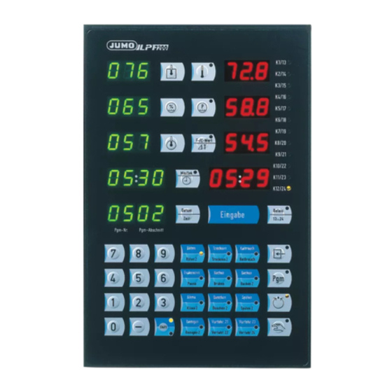 JUMO LPF-100 Notice De Mise En Service