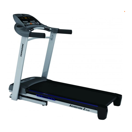 Horizon Fitness Adventure 2 Plus Mode D'emploi