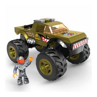 Mega HotWheels Monster Trucks HW V8 BOMBER Manuel D'utilisation