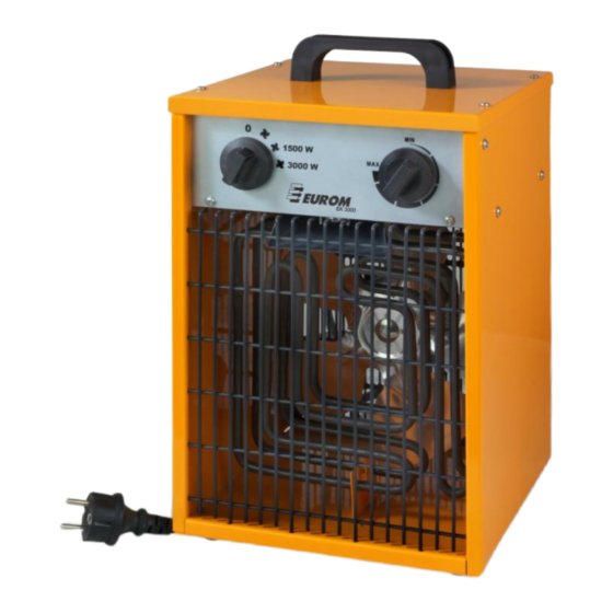 EUROM EK3000 Manuel D'utilisation