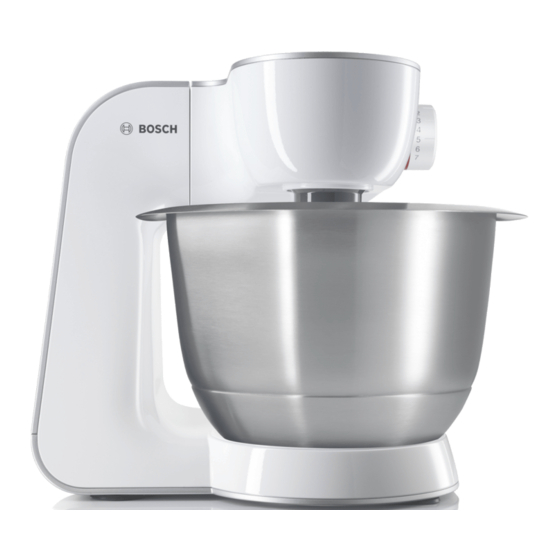 Bosch MUM5 Serie Notice D'utilisation