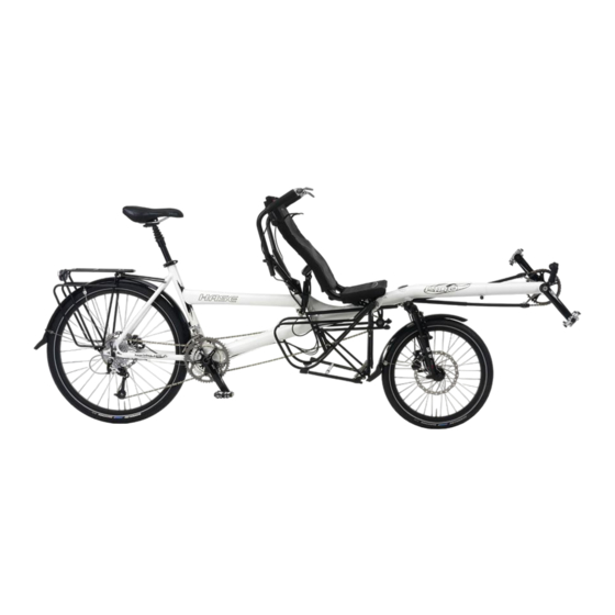 HASE Bikes PINO TOUR Mode D'emploi