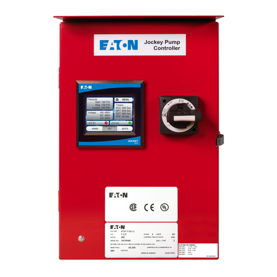 Eaton JOCKEY Touch Manuel D'utilisation Et D'entretien