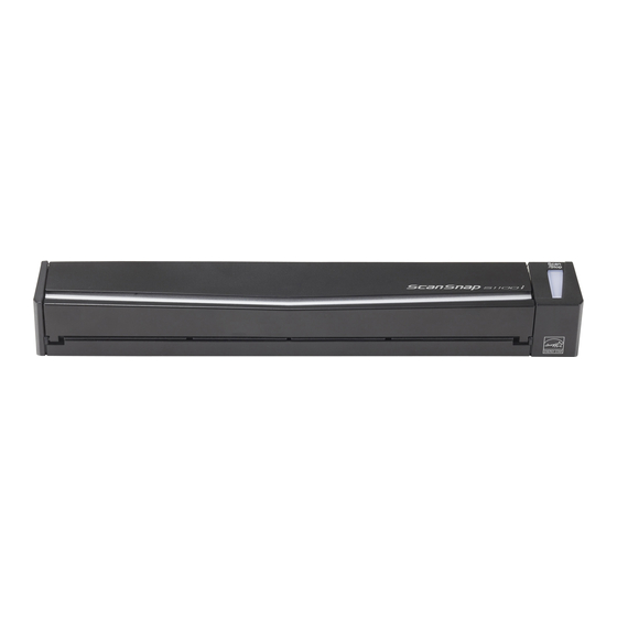 Fujitsu ScanSnap S1100i Guide D'opérations Usuelles