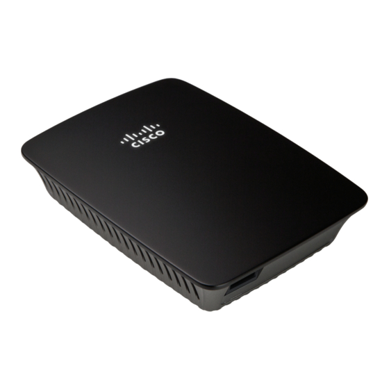 Cisco Linksys RE1000 Mise En Route