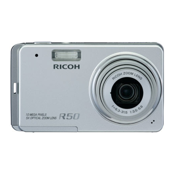Ricoh R50 Manuel D'instructions