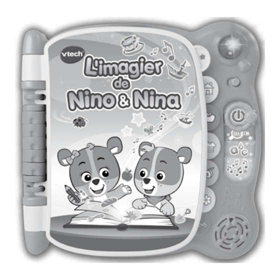 VTech baby Mon premier imagier parlant Manuel D'utilisation