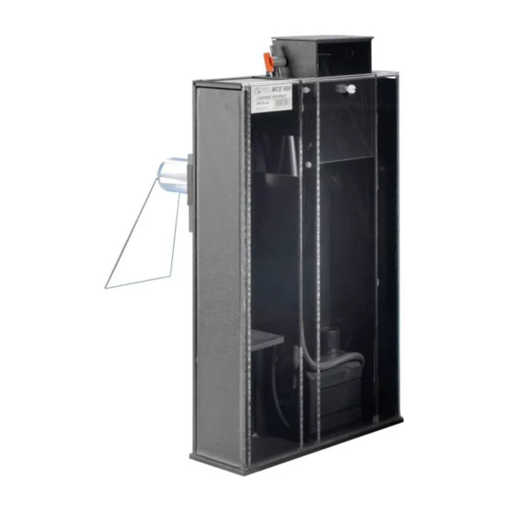 Deltec MCE 600 Instructions D'emploi