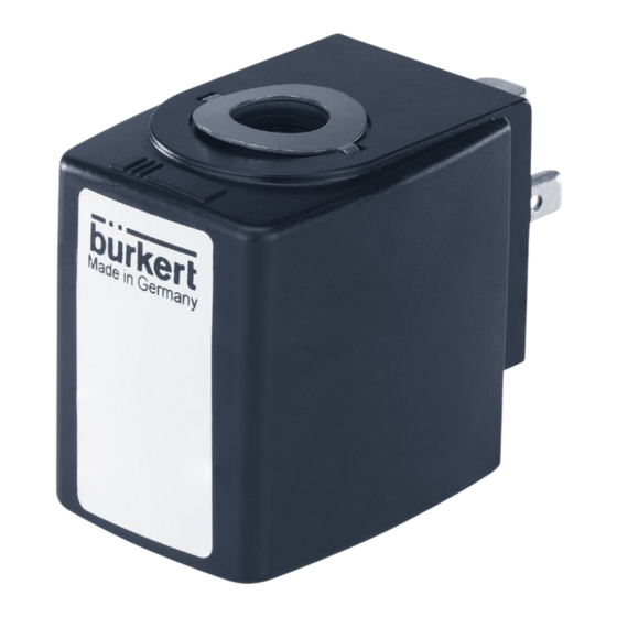 Burkert AC10 Manuel D'utilisation