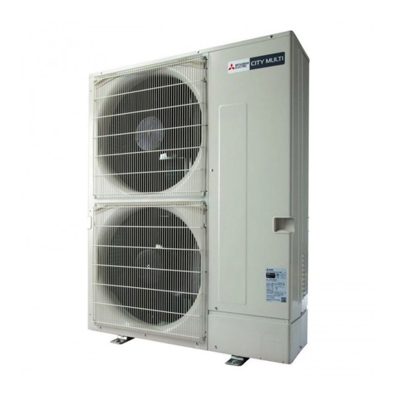 Mitsubishi Electric CITY MULTI PUMY-P112 Manuel D'installation