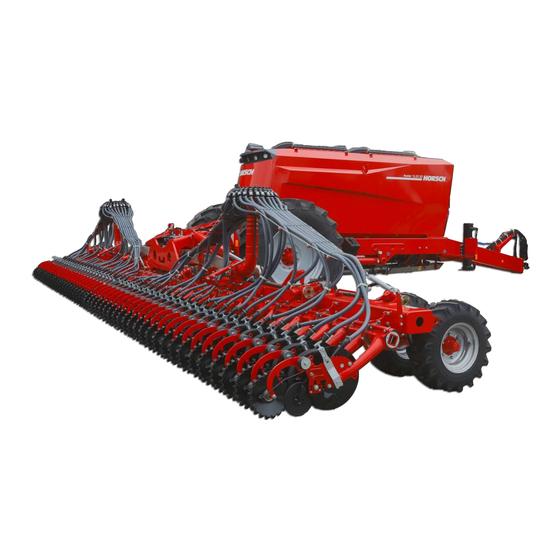 horsch Avatar 10 SD Manuel D'utilisation