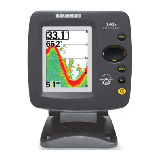 Humminbird 141c Guide D'utilisation