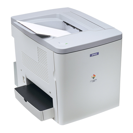 Epson AcuLaser C900 Notice D'utilisation