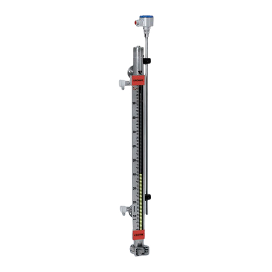 KROHNE BM 26 A Mode D'emploi