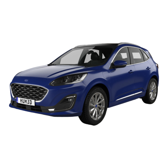 Ford KUGA VIGNALE 2022 Manuel Du Conducteur