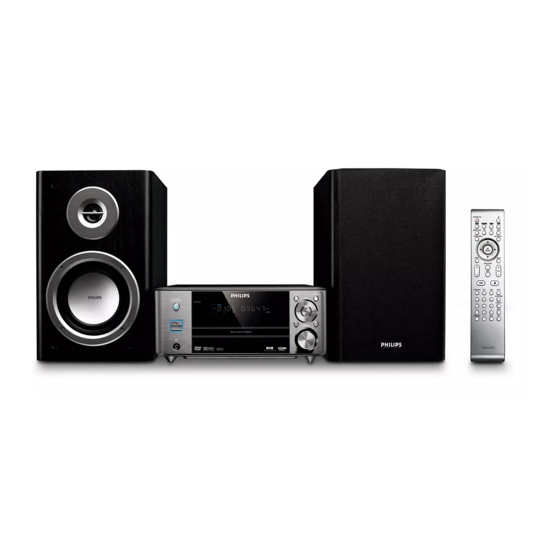 Philips MCDB710 Manuel D'utilisation