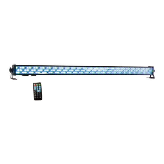 Ibiza Light LEDBAR252-RC Manuels