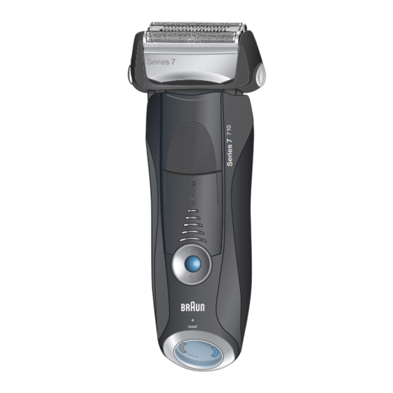 Braun 7 Serie Mode D'emploi