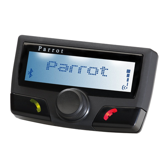 Parrot CK3100 Guide Utilisateur