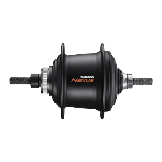 Shimano Nexus INTER-8 Manuel Du Revendeur